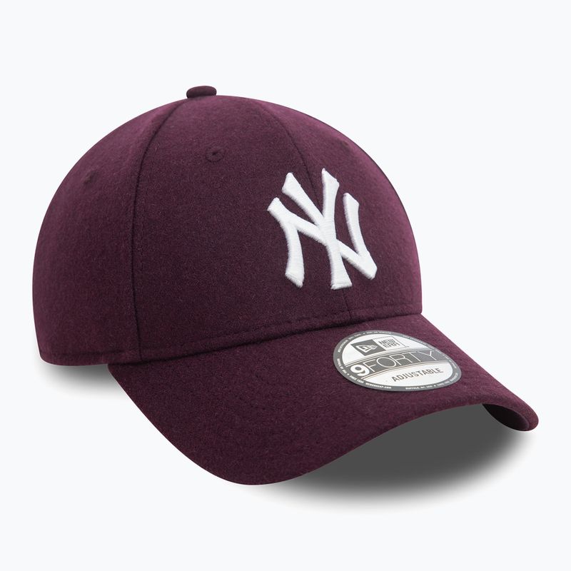 Șapcă New Era Melton Wool 9FORTY New York Yankees purple