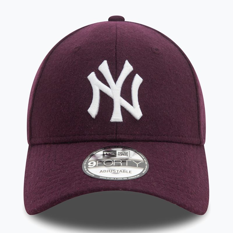 Șapcă New Era Melton Wool 9FORTY New York Yankees purple 3