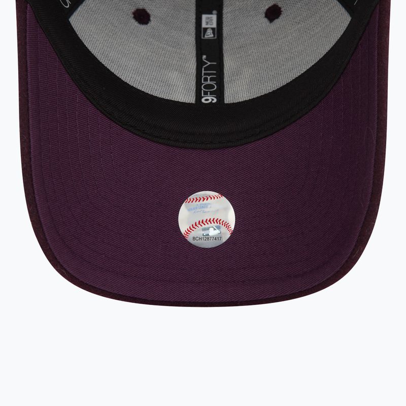 Șapcă New Era Melton Wool 9FORTY New York Yankees purple 5