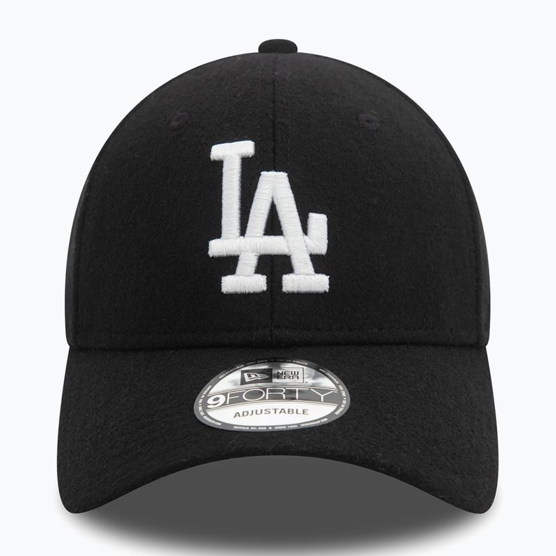 Șapcă New Era Melton Wool 9FORTY Los Angeles Dodgers black 3