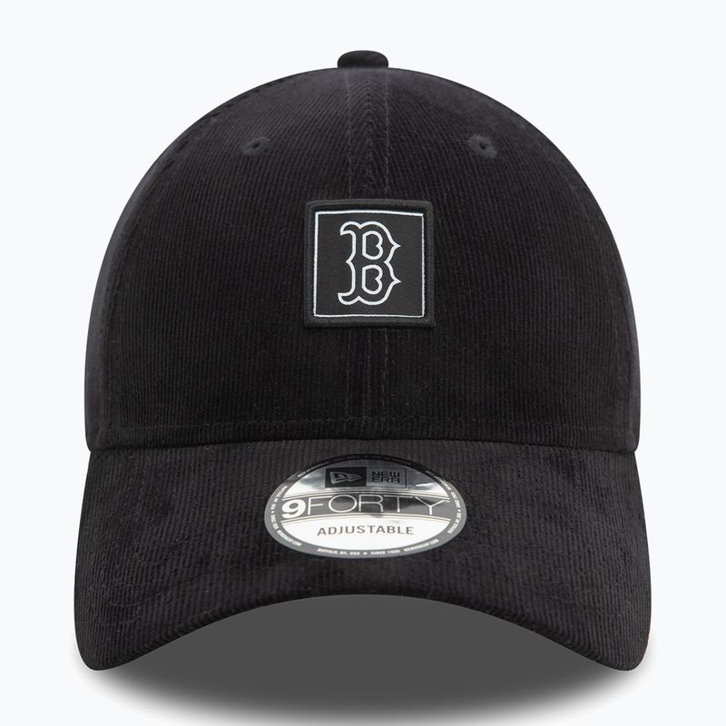 Șapcă New Era Cord Patch 9FORTY Boston Red Sox black 3