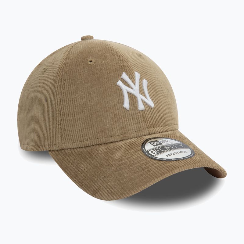 Șapcă New Era Cord 9FORTY New York Yankees beige