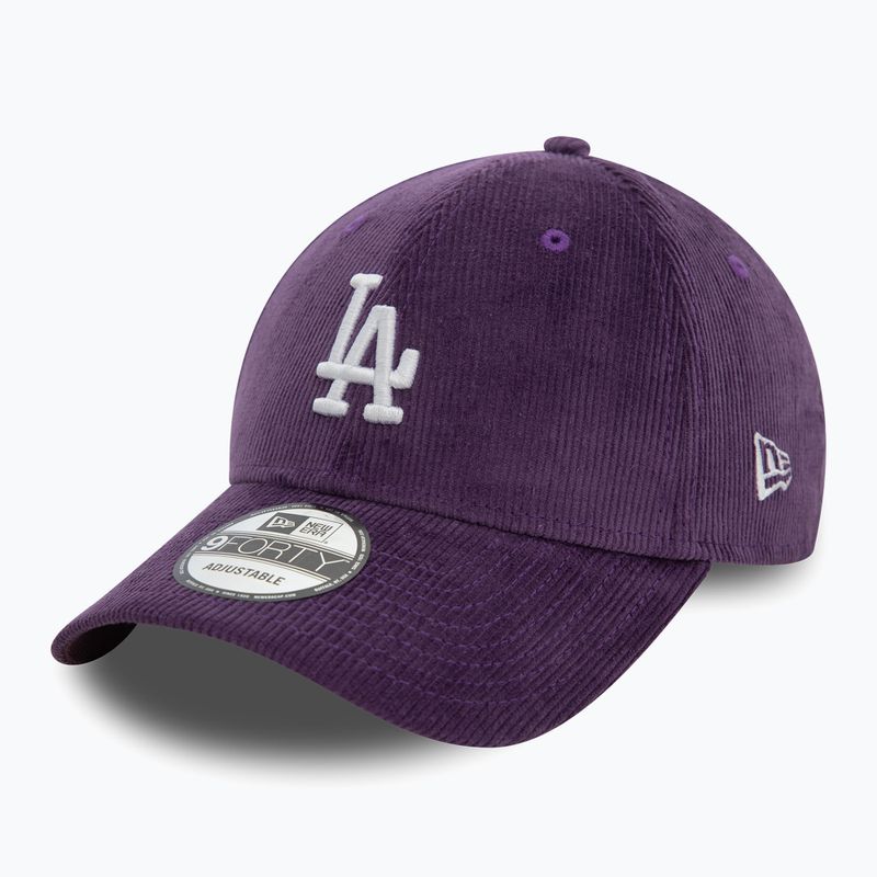 Șapcă New Era Cord 9FORTY Los Angeles Dodgers dark purple 2