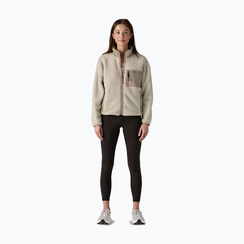 Bluză pentru femei Patagonia Synch oatmeal heather w/seabird grey 2