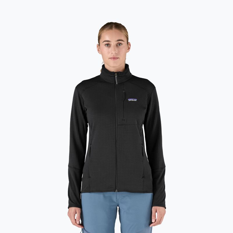 Geacă softshell pentru femei Patagonia R1 Hybrid black