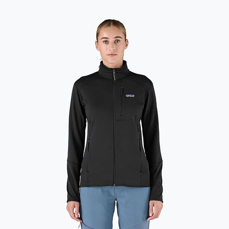 Geacă softshell pentru femei  Patagonia R1 Hybrid black