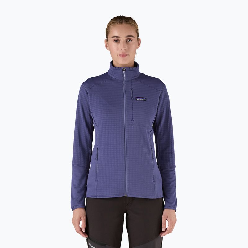 Geacă softshell pentru femei Patagonia R1 Hybrid solstice purple