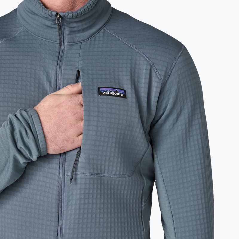 Bluză pentru bărbați Patagonia R1 Hybrid utility blue 7