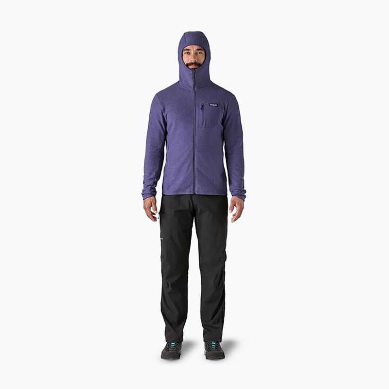 Bluză de trekking pentru bărbați Patagonia R1 Air Full-Zip solstice purple 2