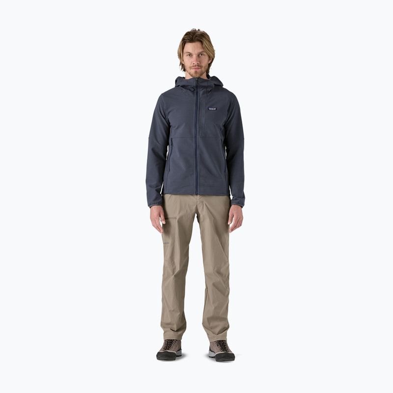 Hanorac pentru bărbați Patagonia R1 TechFace Hoody smolder blue 4