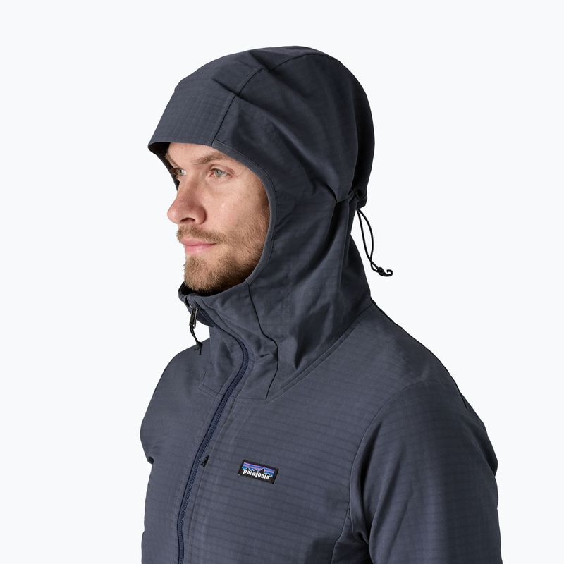 Hanorac pentru bărbați Patagonia R1 TechFace Hoody smolder blue 10