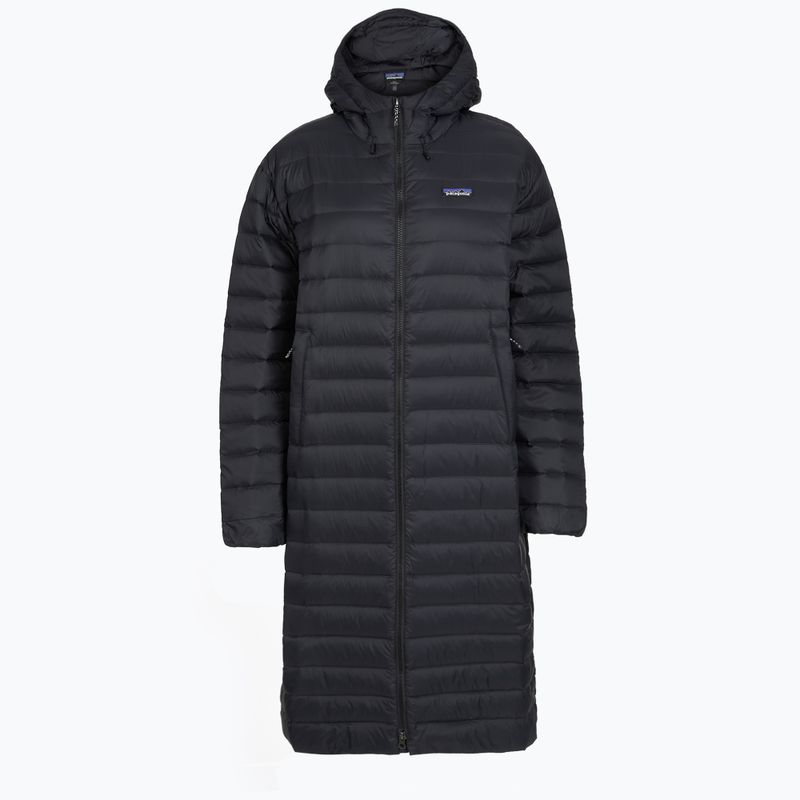 Geacă de puf pentru femei Patagonia Recycled Down Sweater Parka neagră 4
