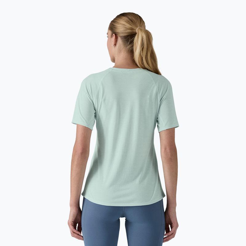 Patagonia femei Capilene Cool Trail T-shirt Graphic pierde-l /wispy verde 2