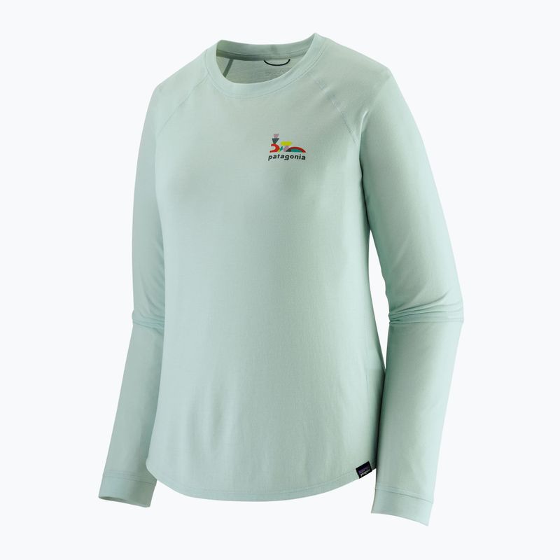 Femei Patagonia Capilene Cool Trail Longsleeve Graphic pierde-l /wispy verde 3