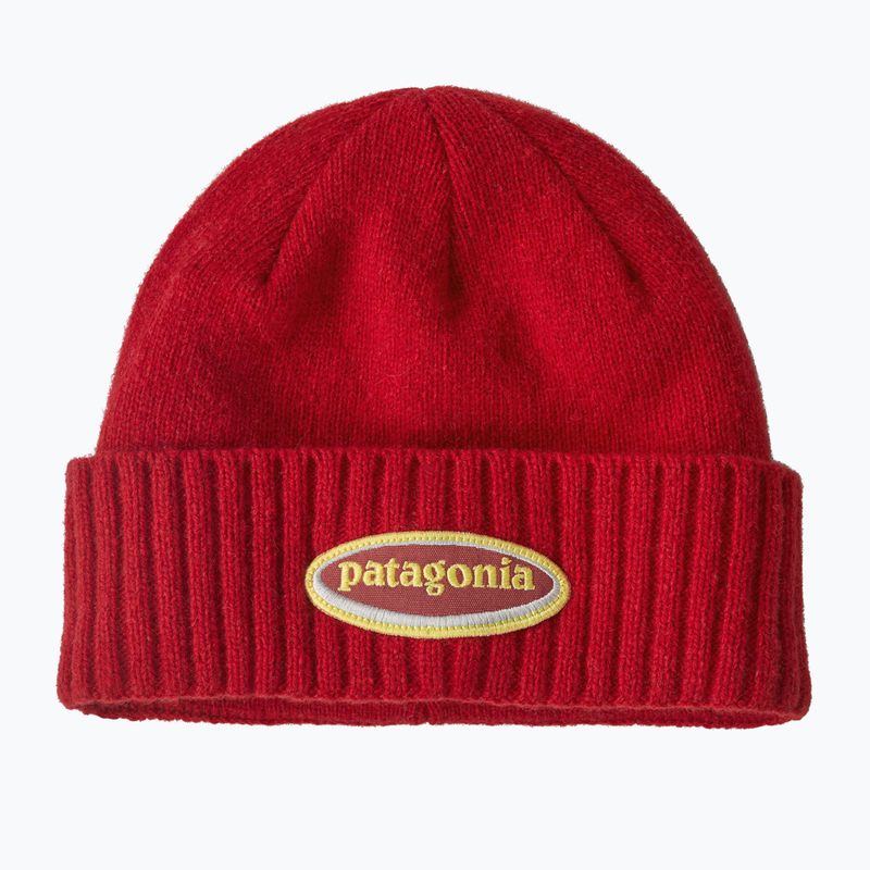 Căciulă de iarnă Patagonia Brodeo Beanie oval logo: amanita red