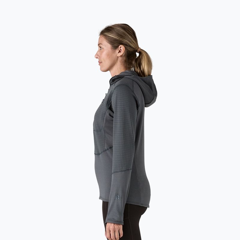 Geacă softshell pentru femei Patagonia R1 Hybrid Pullover Hoody smolder blue 3