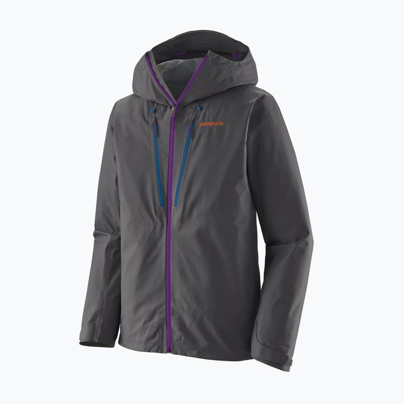 Geacă de ploaie pentru bărbați Patagonia Triolet forge grey w / p6 blue 4