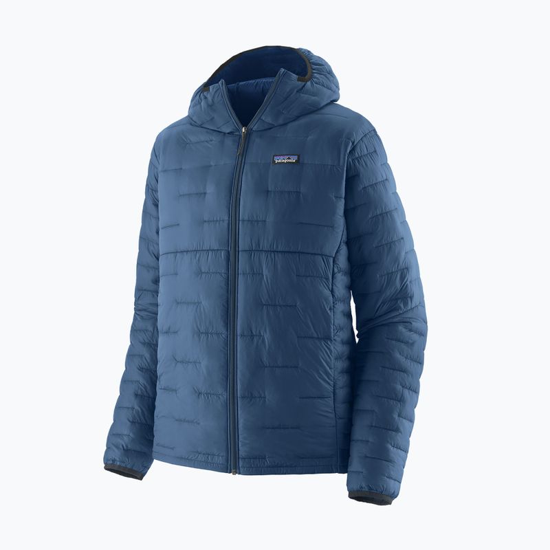 Geacă de puf pentru bărbați Patagonia Micro Puff Hoody clement blue 4