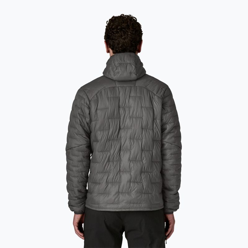 Geacă de puf pentru bărbați Patagonia Micro Puff Hoody forge grey 2