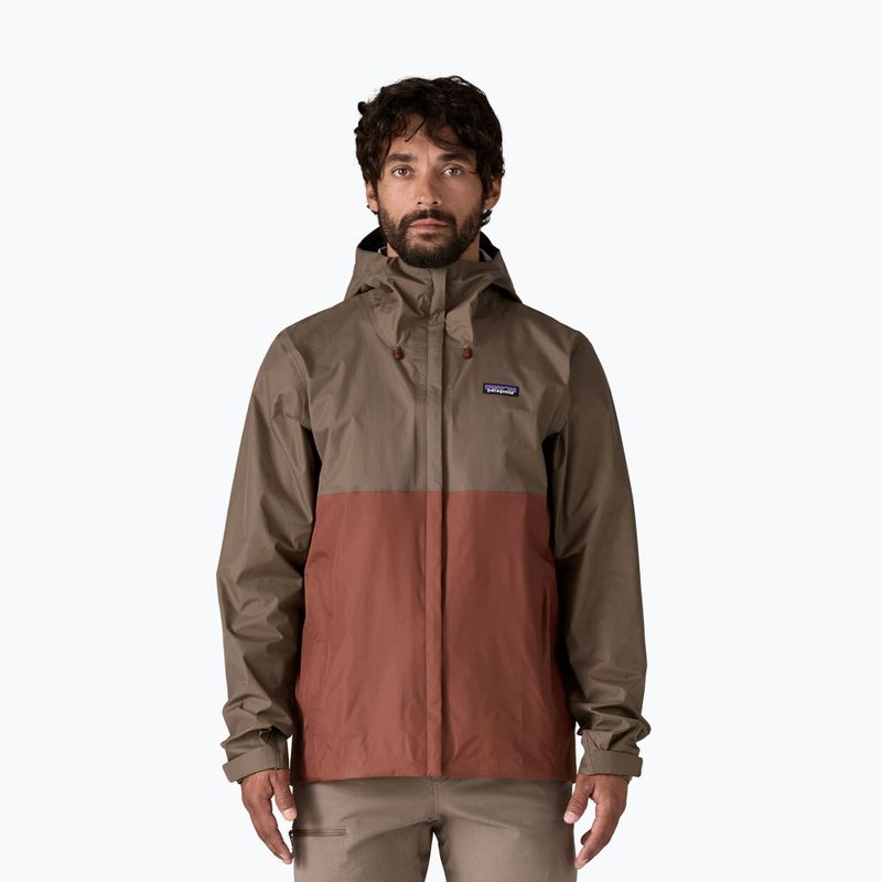 Geacă de ploaie pentru bărbați Patagonia Torrentshell 3L Rain marlow brown