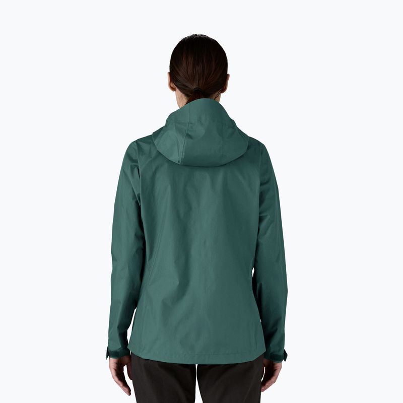 Geacă de ploaie pentru femei Patagonia Torrentshell 3L Rain cascade green 2