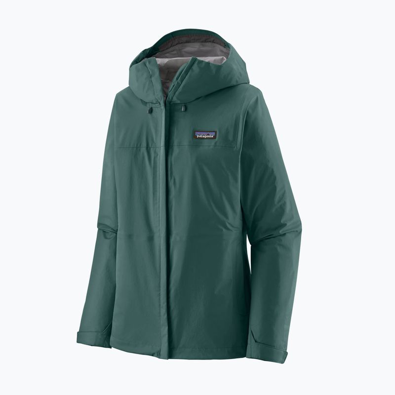 Geacă de ploaie pentru femei Patagonia Torrentshell 3L Rain cascade green 4