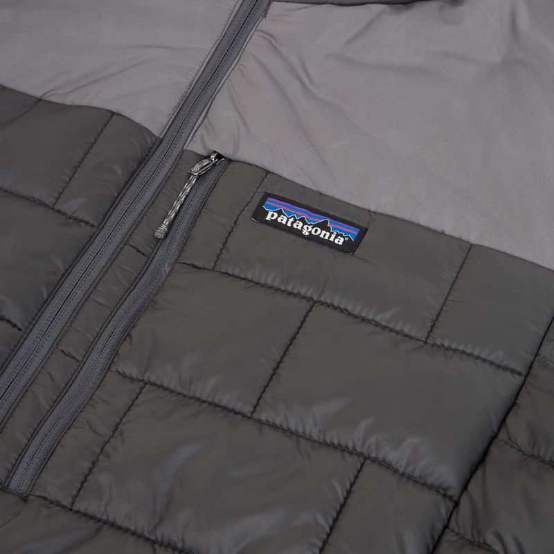 Geacă de puf pentru bărbați Patagonia Hi-Loft Nano Puff Hoody forge grey 12