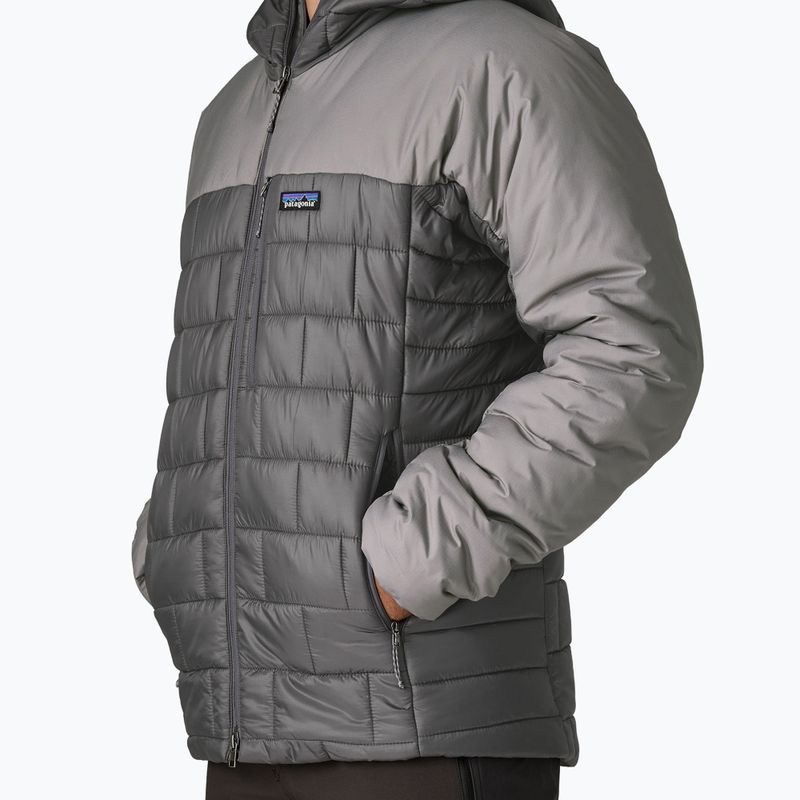 Geacă de puf pentru bărbați Patagonia Hi-Loft Nano Puff Hoody forge grey 4