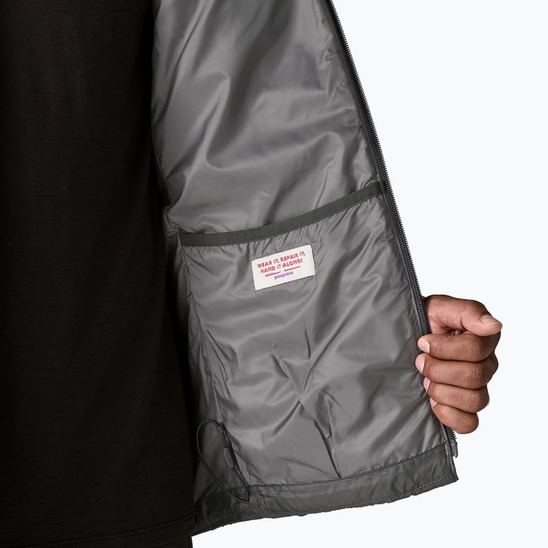 Geacă de puf pentru bărbați Patagonia Hi-Loft Nano Puff Hoody forge grey 9