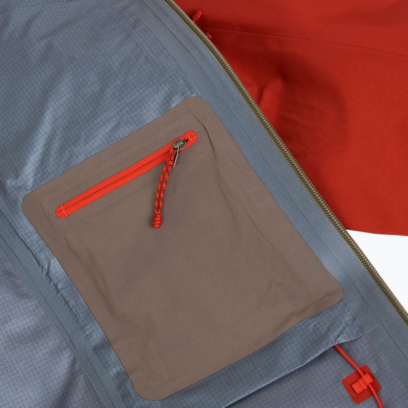 Geacă de ploaie pentru bărbați Patagonia Pluma Pro amanita red 5