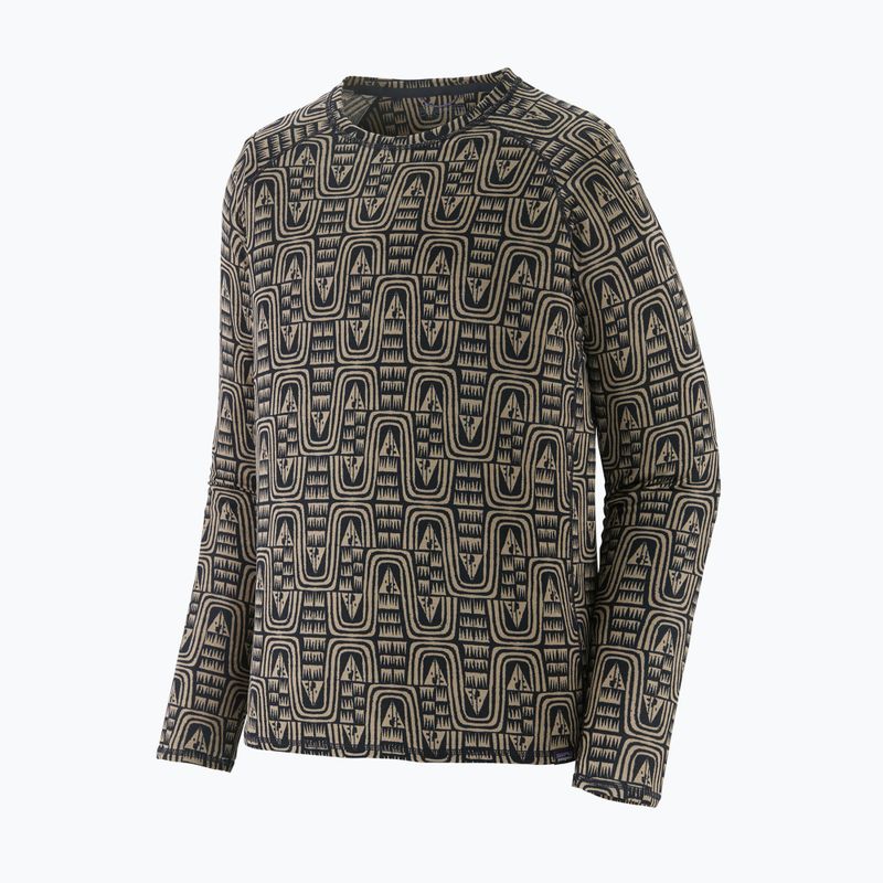 Longsleeve termoactiv pentru bărbați Patagonia Cap Mid Weight Crew flow / sunken blue 3