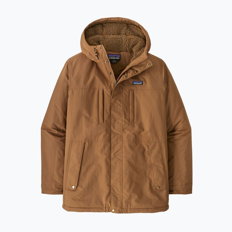 Geacă de puf pentru bărbați Patagonia Isthmus Parka deer brown 9