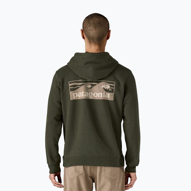 Bluză pentru bărbați Patagonia Boardshort Logo Uprisal Hoody basin green 2