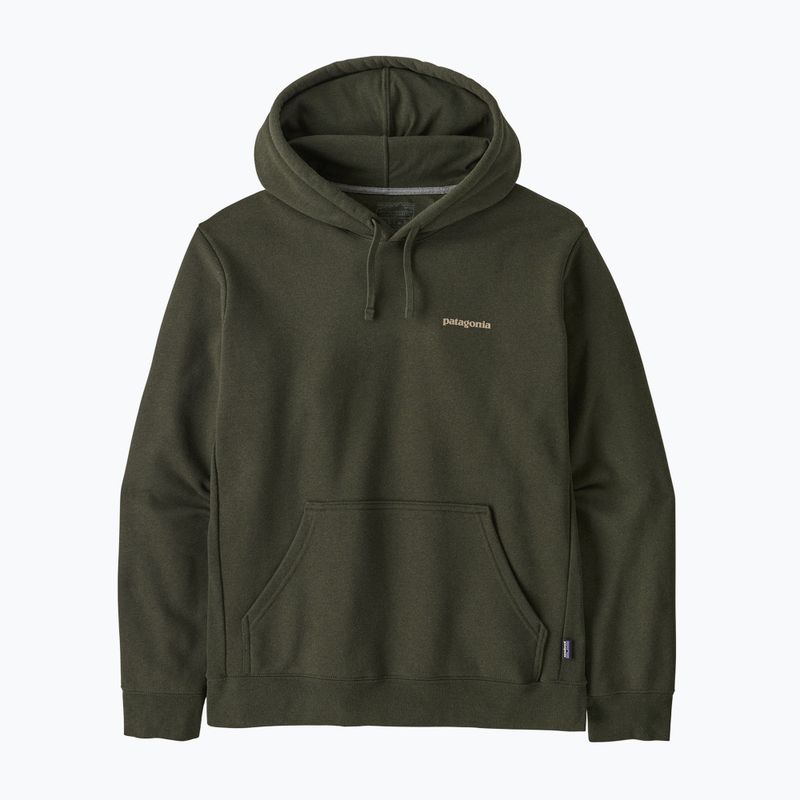 Bluză pentru bărbați Patagonia Boardshort Logo Uprisal Hoody basin green 3