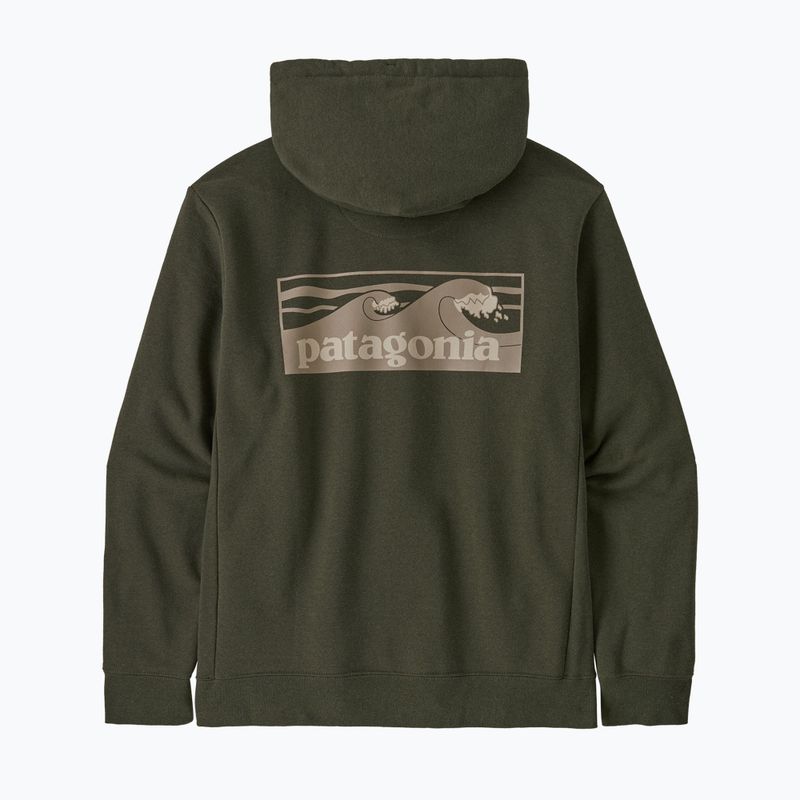 Bluză pentru bărbați Patagonia Boardshort Logo Uprisal Hoody basin green 4