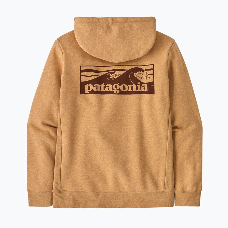 Bluză pentru bărbați Patagonia Boardshort Logo Uprisal Hoody talon gold 2