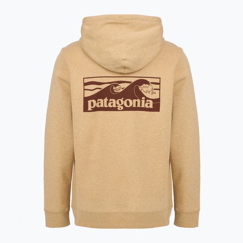 Bluză pentru bărbați Patagonia Boardshort Logo Uprisal Hoody talon gold 2