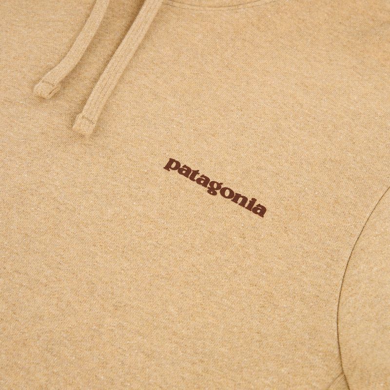 Bluză pentru bărbați Patagonia Boardshort Logo Uprisal Hoody talon gold 3