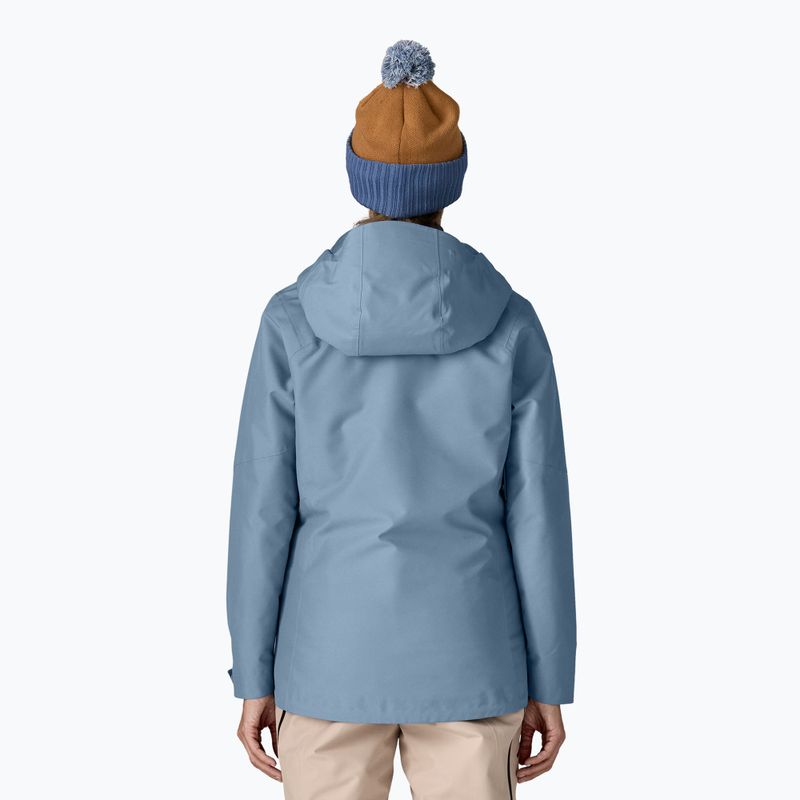 Geacă de ploaie pentru femei Patagonia Insulated Powder Town barnacle blue 2