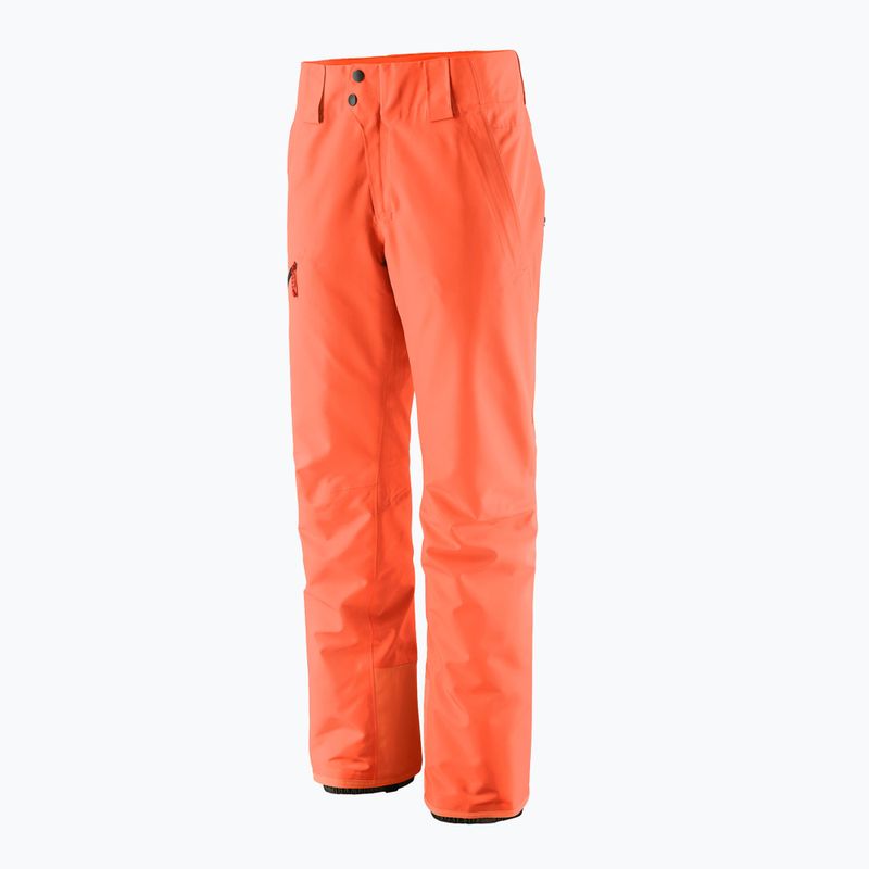 Pantaloni de schi pentru femei Patagonia Insulated Powder Town orange peel