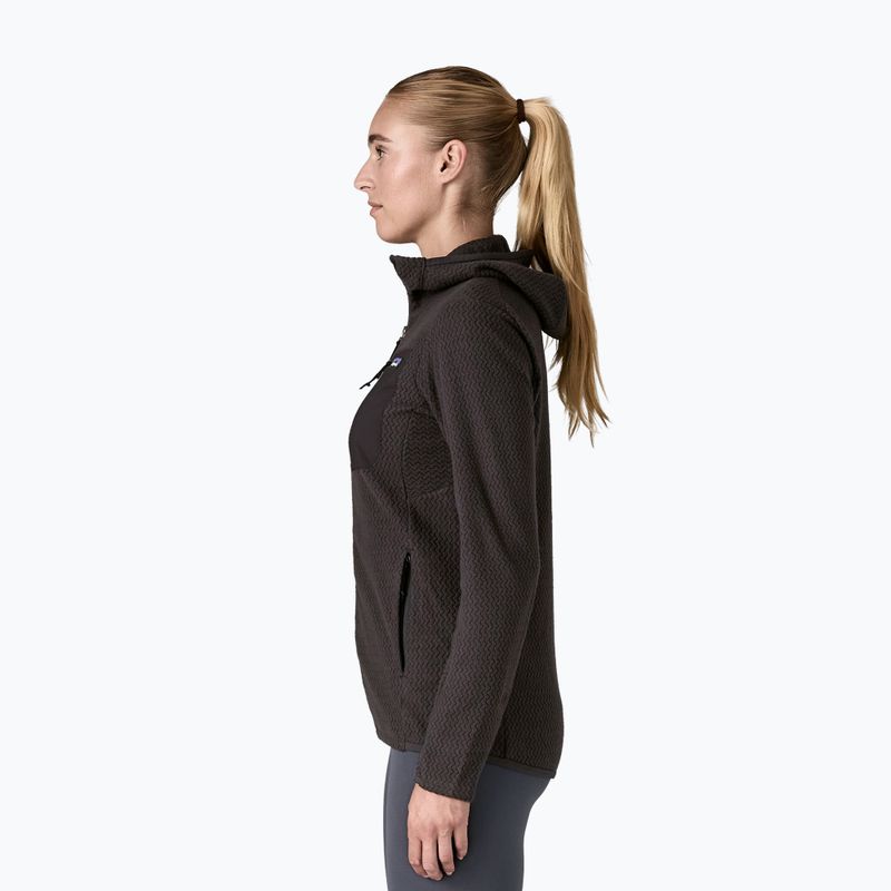 Bluză pentru femei Patagonia R1 Air Full-Zip Hoody black 4