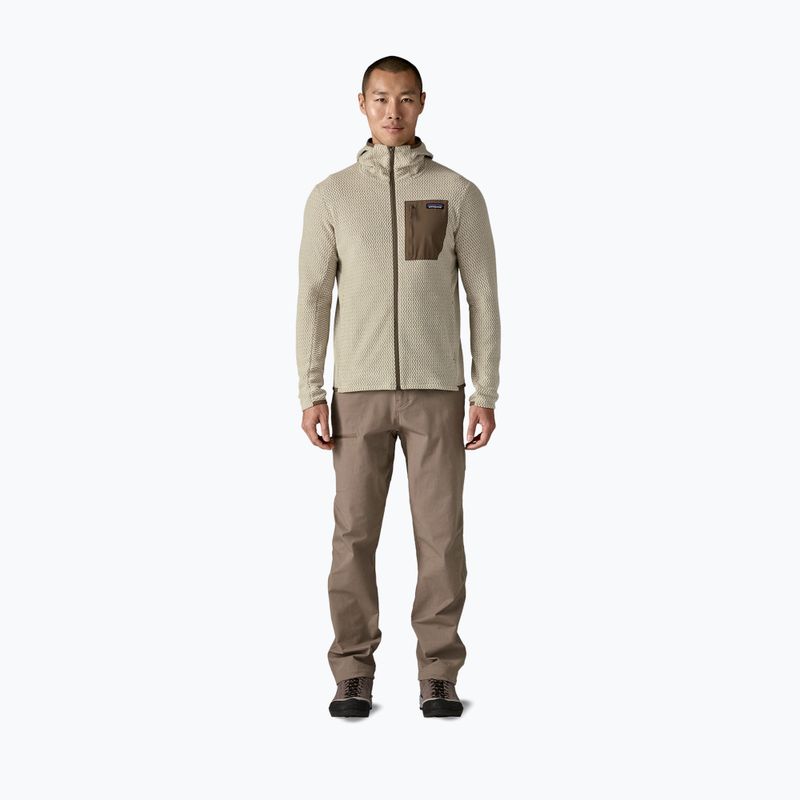 Bluză de trekking pentru bărbați Patagonia R1 Air Full-Zip Hoody pelican 2