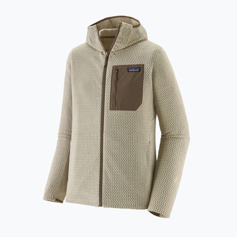 Bluză de trekking pentru bărbați Patagonia R1 Air Full-Zip Hoody pelican 5