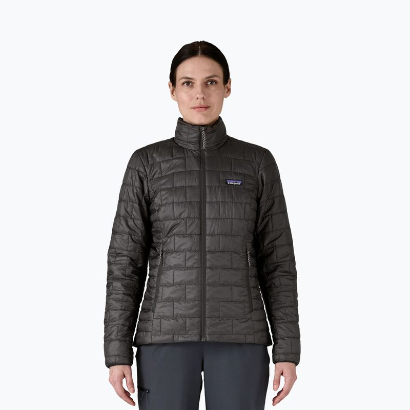 Geacă izolată pentru femei Patagonia Nano Puff smolder black