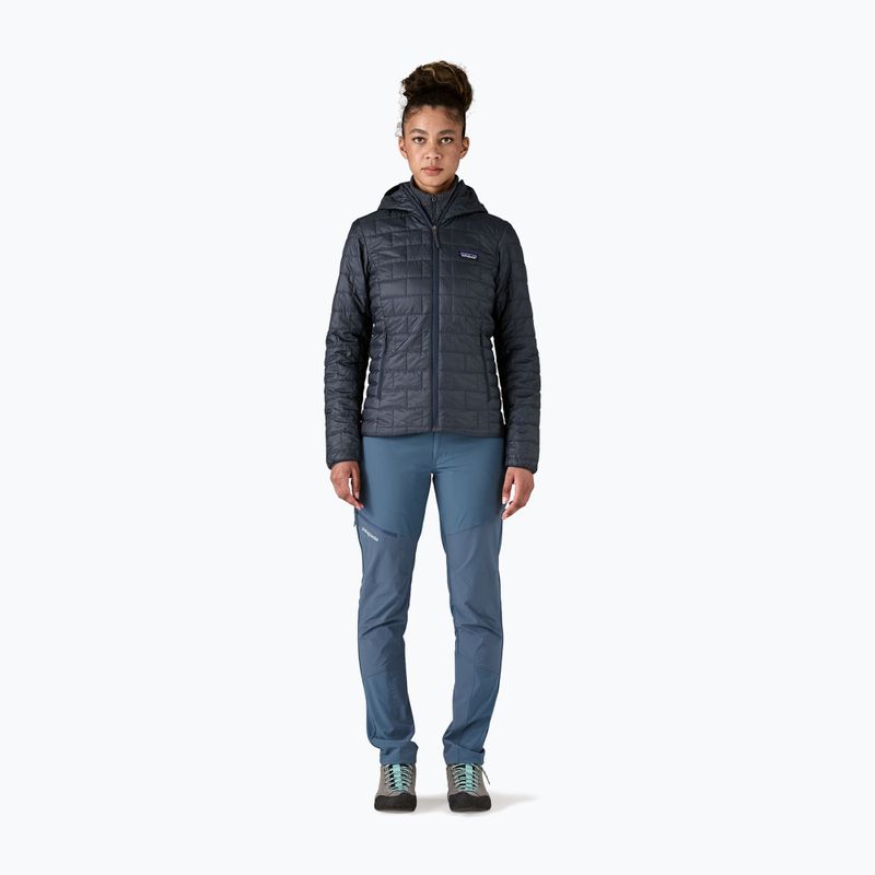 Geacă izolată pentru femei Patagonia Nano Puff Hoody smolder blue 2