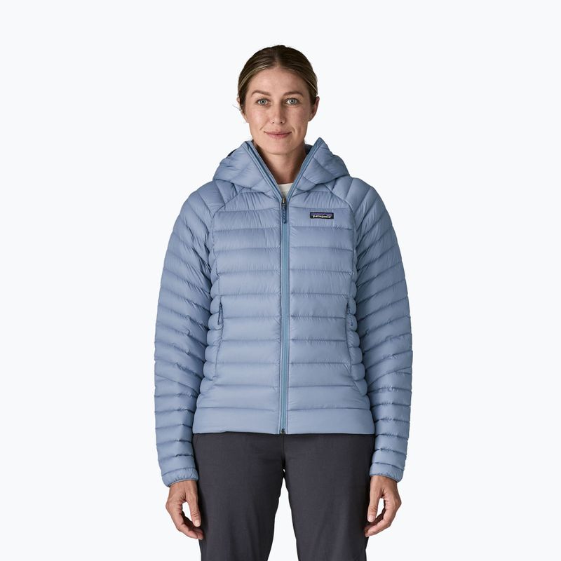 Geacă de puf pentru femei Patagonia Down Sweater Hoody barnacle blue