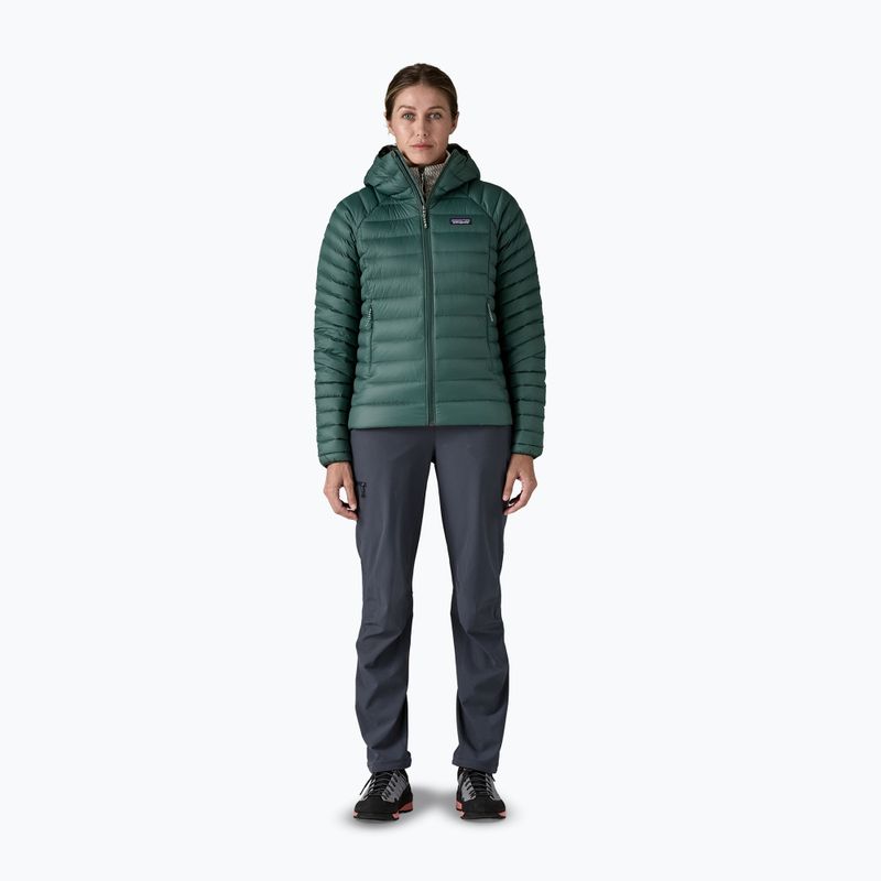 Geacă de puf pentru femei Patagonia Down Sweater Hoody cascade green 2