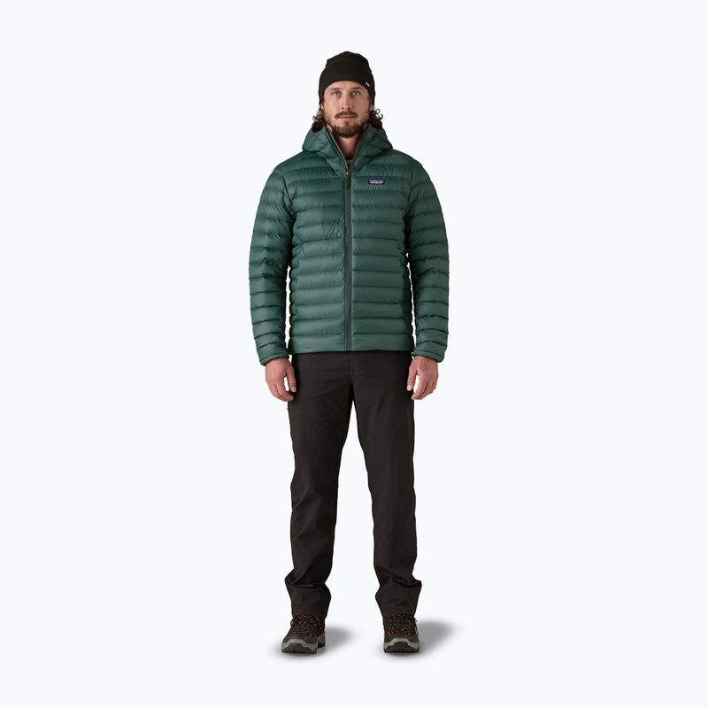 Geacă de puf pentru bărbați Patagonia Down Sweater Hoody cascade green 2