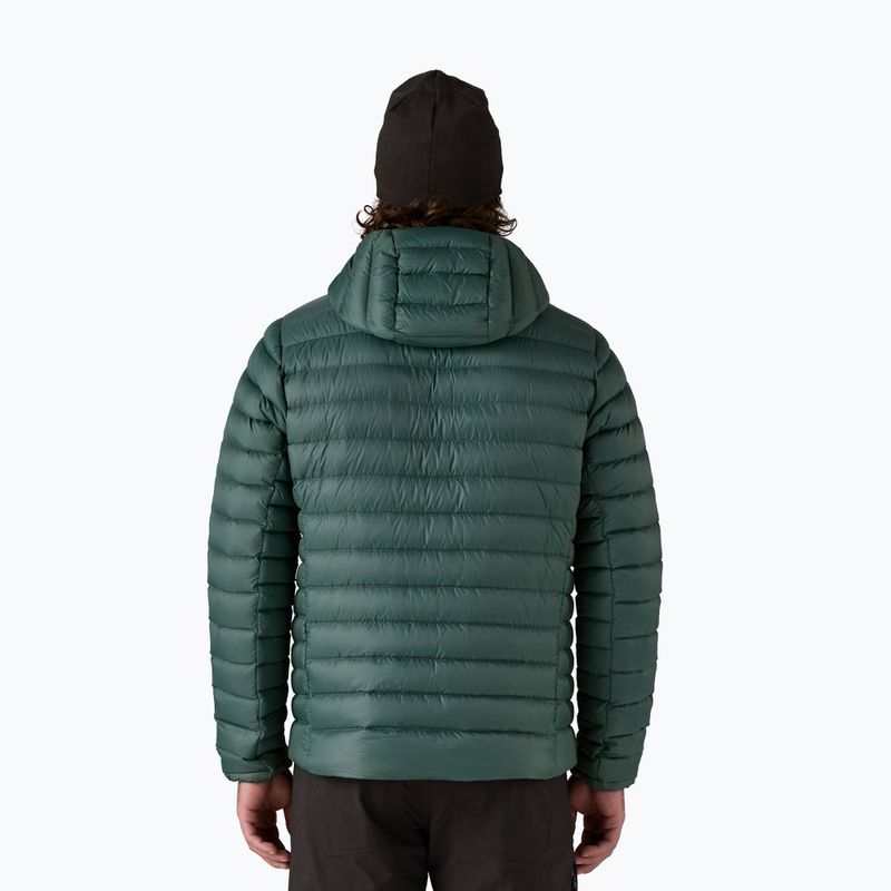 Geacă de puf pentru bărbați Patagonia Down Sweater Hoody cascade green 3