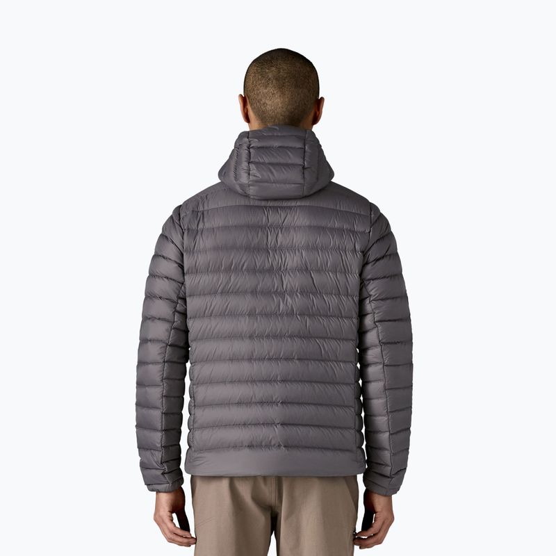 Geacă de puf pentru bărbați Patagonia Down Sweater Hoody forge grey w/forge grey 3